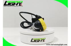 China High Brightness 10000 Lux Miner Cap Lamp IP68 For Coal Dark Mine supplier