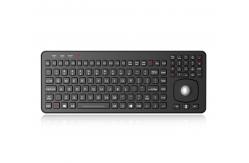 China IP68 Silicone Industrial Keyboard With 111 Keys And 800 DPI Trackball supplier