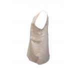 Polyester 80 Cotton 20 Bib Apron Chef Uniform Pink With Princess Seam