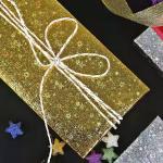 Happy Birthday Glitter Gift Wrapping Paper 50cm*70cm for sale