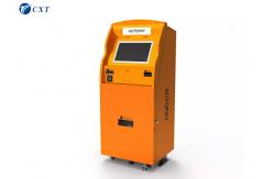 China Convenient Car Park Payment Machine High Security With Damage Alarm supplier