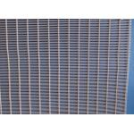 Flexible Anodized Metal Mesh Stair Railing 5.3kg/Sqm Architectural Cable Mesh
