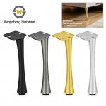 Light Luxury Modern Waist-Shaped Metal Furniture Leg Wrought Iron Sofa & Coffee Table Leg Cabinet Foot Hardware Fittings for sale