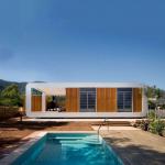 Modern Design Outdoor Prefabricated Small Houses Homestay Apple Cabin for sale