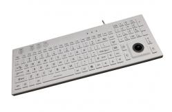 China IP68 106 Keys Waterproof Medical Keyboard 100mA Washable With Backlight supplier