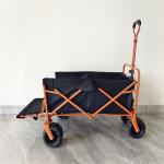 Outdoor OEM Wheel Customized Color Picnic Shopping Trolleys Folding Wagon for sale