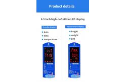 China Electronic Coin-operated Weight and Height BMI Body Scale for Gym supplier