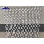 Aluminum Expanded Metal Mesh Sheet Screen Flat Heavy Duty