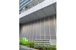 China Exterior Metal Facades Aluminium Panels For Building Wall Cladding System Waterproof supplier