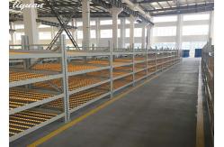 China Storage 500-800kg Carton Flow Rack Plastic Roller Sliding Shelves System shelves supplier
