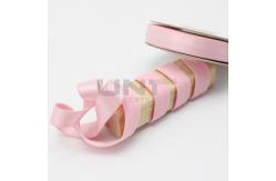 China Good Tearing Strength Pink Silicone Elastic Tape / Unbreakable Rubber Bands For Jumpsuits supplier