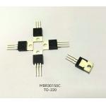 Low Power Loss Schottky Diodes High Efficiency High Current Resistance for sale
