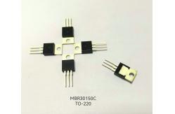 China Low Power Loss Schottky Diodes High Efficiency High Current Resistance supplier