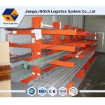 75mm Adjustable Cantilever Warehouse Storage Rack With 500 Kg Per Arm for sale