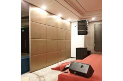 China Aluminium Track Hanging Moving Folding Partition Walls / Conference Room Partition Wall supplier