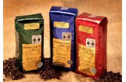 China Aluminum Foil Coffee Bean Plastic Pouches Packaging Stand Up Bag With Valve supplier