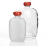 Wholesale Manufacture 200ml 300ml 500ml Twistable Cap Juice Beverage Glass Drinking Bottle for sale