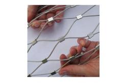 China Enclosure Animal Metal 316 Stainless Steel Wire Rope Mesh Zoo Mesh supplier