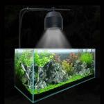 Small Round Aquarium LED Light Grass Amphibious Landscape Cylinder Lamp RA95 for sale