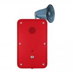 Weatherproof Hands Free Telephone with Flashing Beacon and Metal Loudspeaker