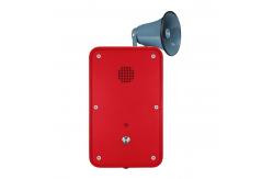 China Weatherproof Hands Free Telephone with Flashing Beacon and Metal Loudspeaker supplier