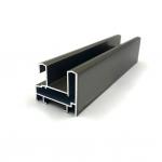 Black T8 6061 Aluminum Window Profiles Max 7.0m Length for sale