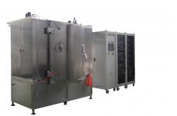 China Blue Metal Parts Magnetron Sputtering Coating Machine,  MF IP Blue PVD Plating Equipment supplier