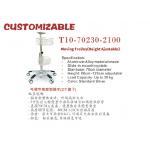 China Patient Monitor Medical Trolley Cart , Medical Carts On Wheels With Drawers for sale
