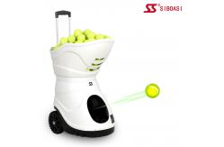 China 120W Smart Tennis Ball Machine Server Random Function Remote Control supplier