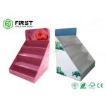 Foldable Cardboard Counter Top Display Custom Color Printed Retail PDQ Corrugated Display for sale