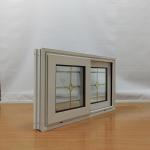 Double Tempered Glass Aluminium Sliding Windows Customized Window Good Sound Insulation