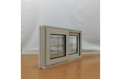 China Double Tempered Glass Aluminium Sliding Windows Customized Window Good Sound Insulation supplier