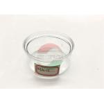 28mm Height Clear Plastic Cylinder With Peel Off Lid For Nuts , Coffee