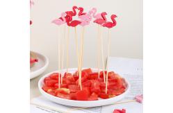 China Bulk Natural Bamboo Cocktail Stick Decorative Toothpicks For Appetizers supplier