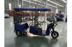 China 6 Seats Electric Tricycle Tuk Tuk Open Electric Tricycle 1500W supplier