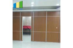 China Hotel Ballroom Retractable Mobile Acoustic Partition Movable Walls System supplier
