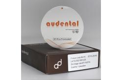 China Dental Lab ST Plus Preshade Dental Zirconia Block High Translucency and Strength supplier