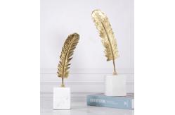 China Marble Stand Copper Dolphin Shape Decorative Art Craft supplier