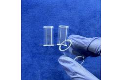 China High Temperature Corrosion Resistant Transparent Polished Quartz Rings Customized supplier