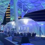 Anti Noise Transparent Igloo Tent Portable Bubble Tent In Homestays for sale