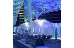 China Anti Noise Transparent Igloo Tent Portable Bubble Tent In Homestays supplier