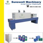 Semi-auto Shrink Packaging Equipment , Bottle Film Shrink Wrapping Machine for sale