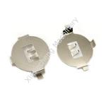 Silver Aluminum Precision Metal Stamping Parts Anodizing For Button Battery for sale