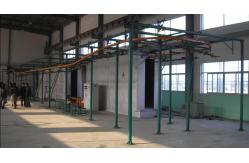 China 570kw Automatic Powder Coating Line 40pieces/h For Wire Mesh Panel supplier