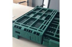China Cheap foldable stackable plastic box for fruits supplier