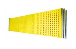 China Polyurethane Cross Tensioned Screen Panel For Mining Crusher Classification supplier