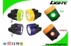 China Lightweight Underground Cordless Mining Cap Lamps High Beam Brightness 10000Lux supplier