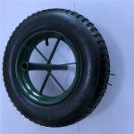 3.50-8 Pneumatic Trolley Wheels Small Pneumatic Rubber Wheelbarrow Wheels Castor for sale