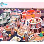 Indoor Playground With Big Slides Indoor Park Indoor Children Soft Play Equipment for sale