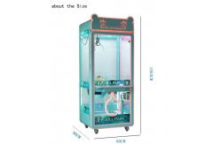 China 710mm Prize Custom Doll  Machine 4 Side Transparent Claw Crane game supplier